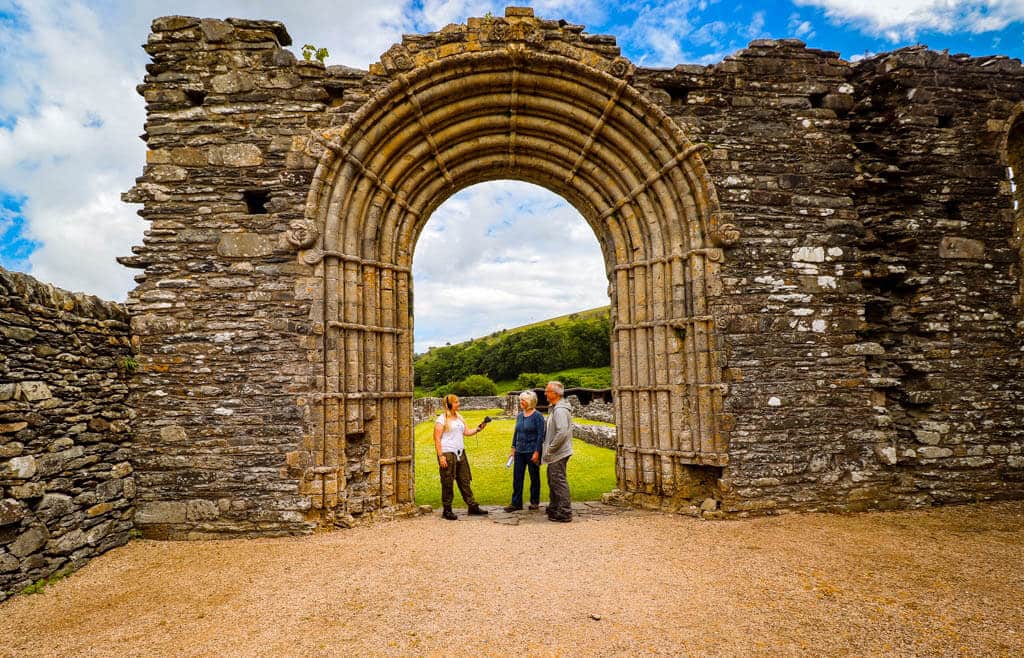 off-beat British monuments - Strata Florida Wales