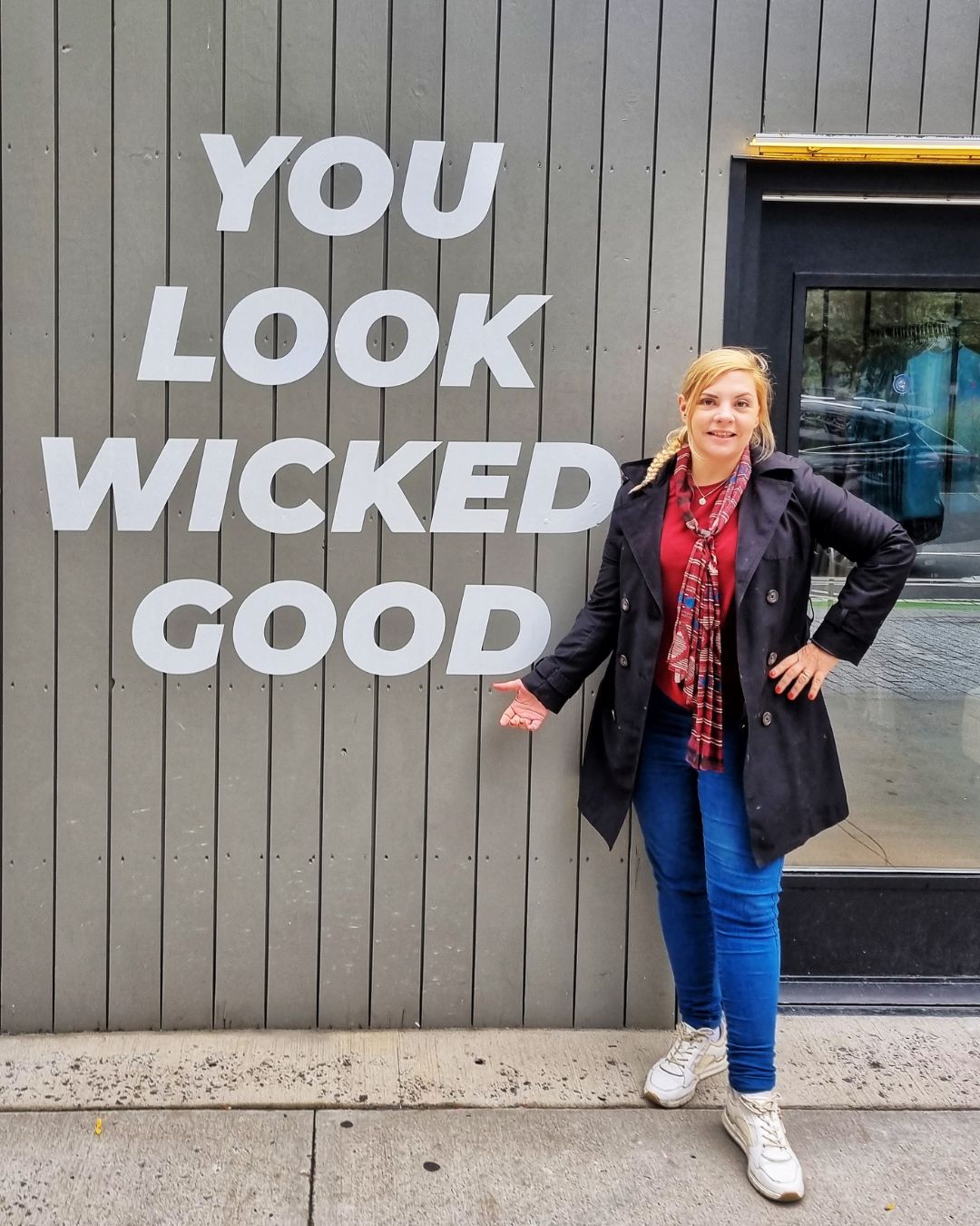 Travel Goals Podcast - presenter Portia Jones on location in Boston